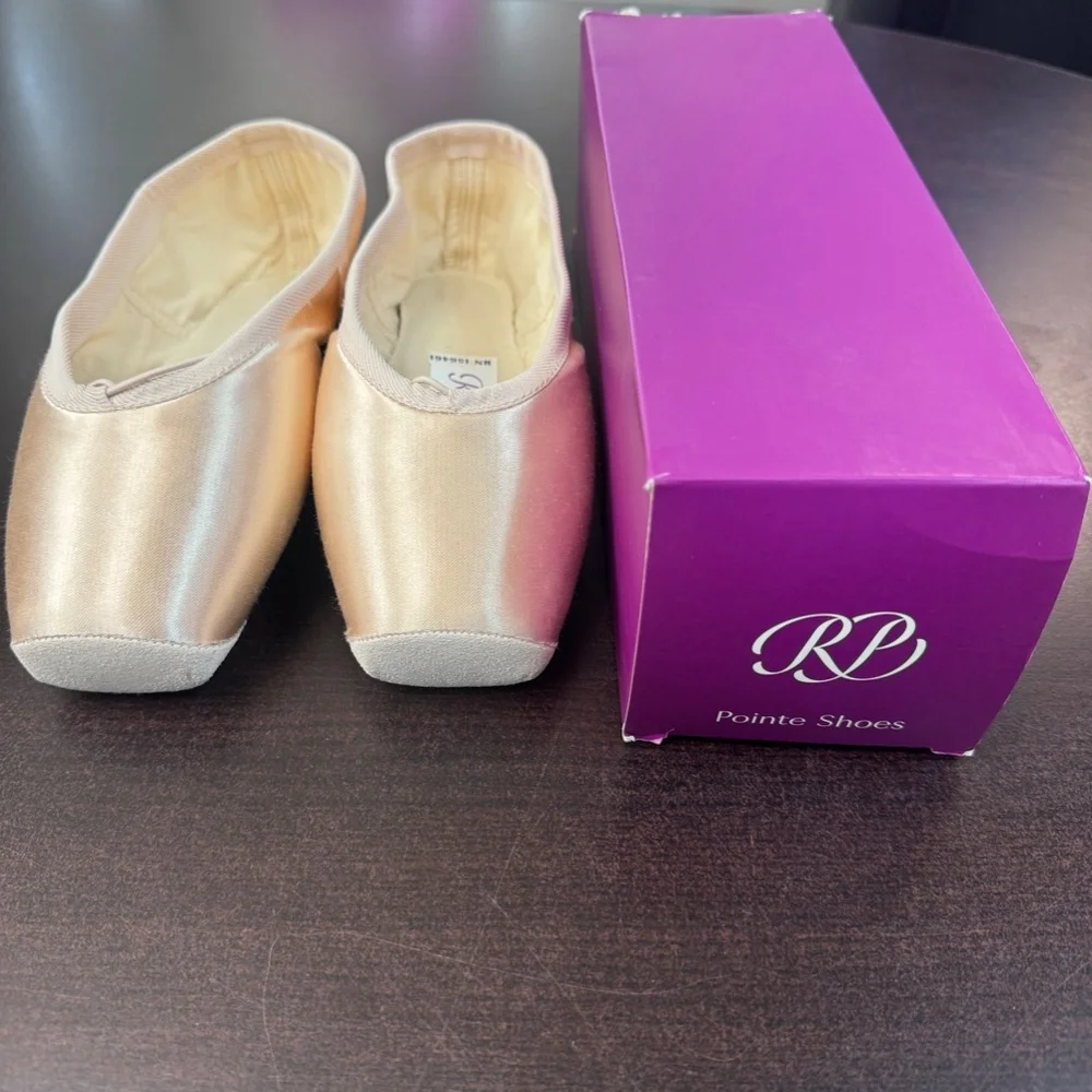 Recently Discontinued Rubin Radiance Pointe Shoes - Exclusive Style - Picture 2 of 5